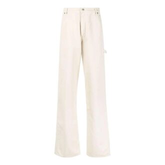 wide-leg Trousers “White”