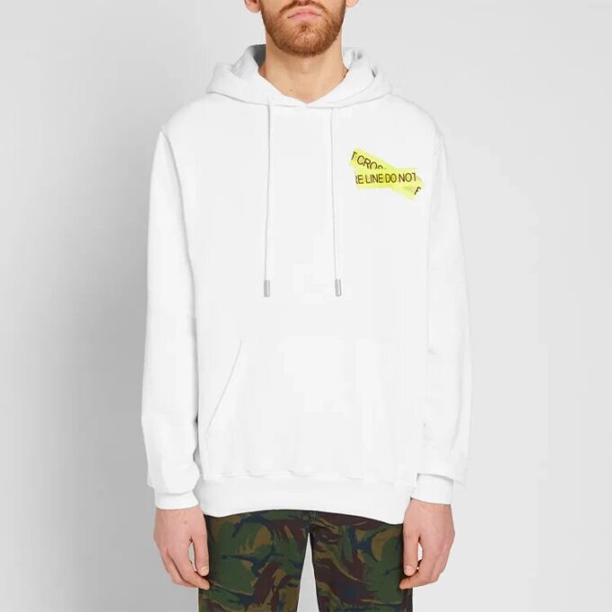 Yellow Arrow Printing Loose White