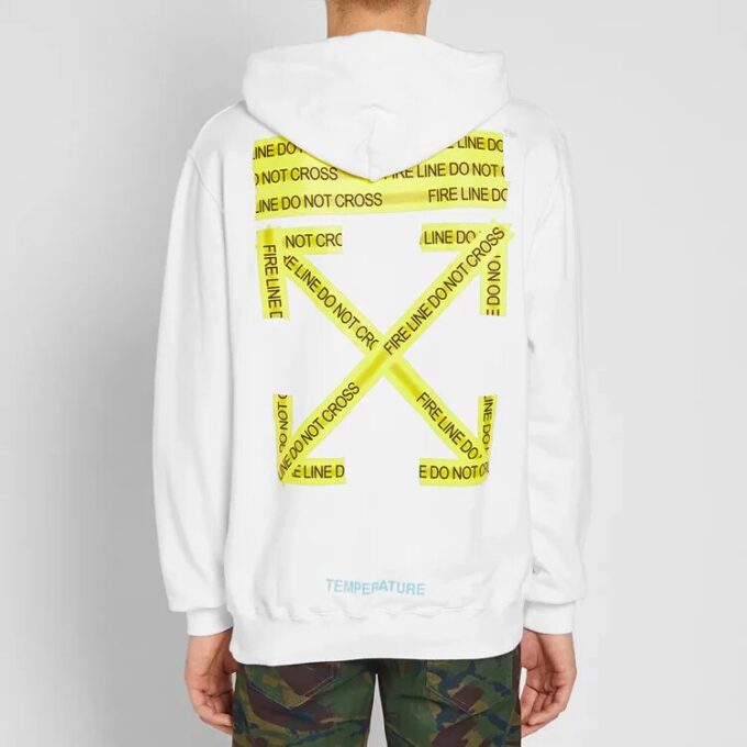 Yellow Arrow Printing Loose White